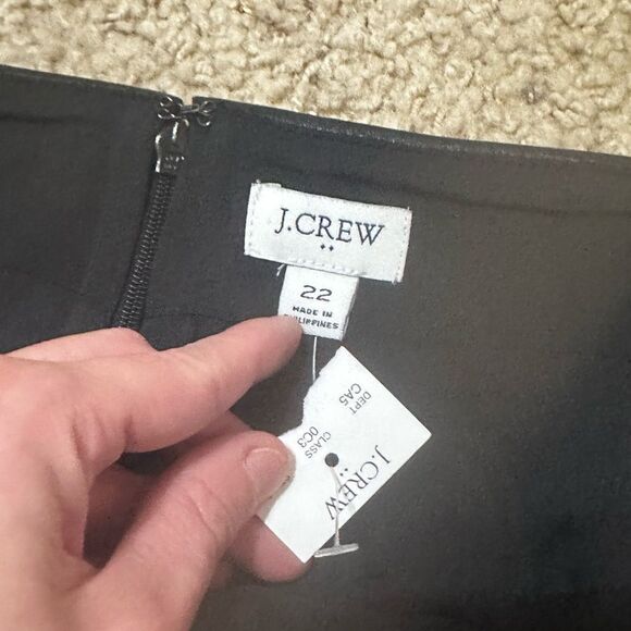 J. Crew Black Mini Skirt - Picture 2 of 5